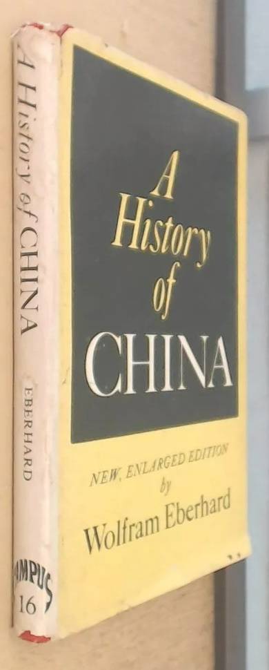 book titled: A History of China